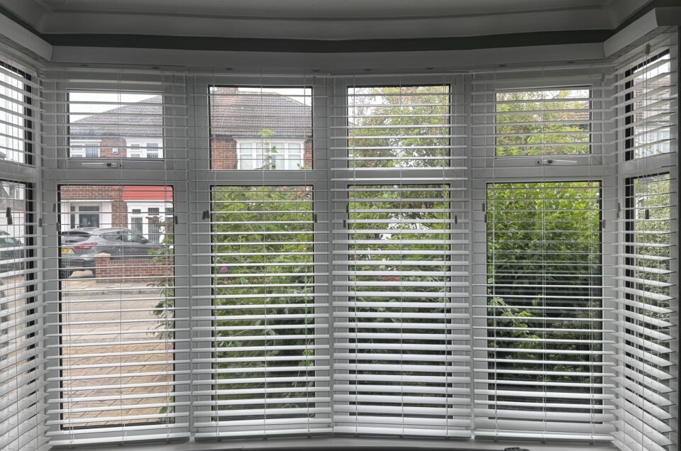 Bay Window Venetian Blinds