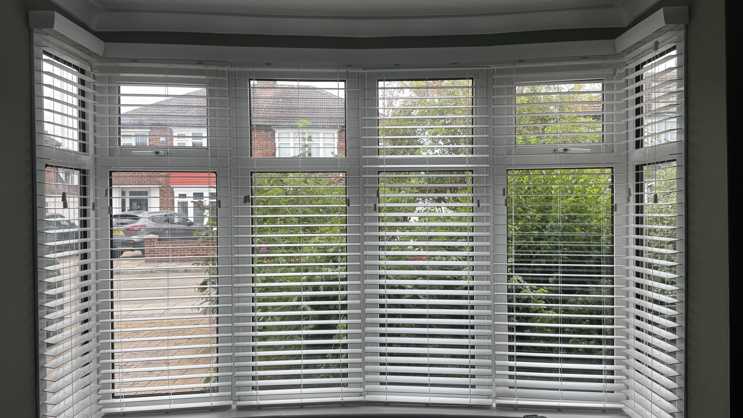 Bay Window Venetian Blinds