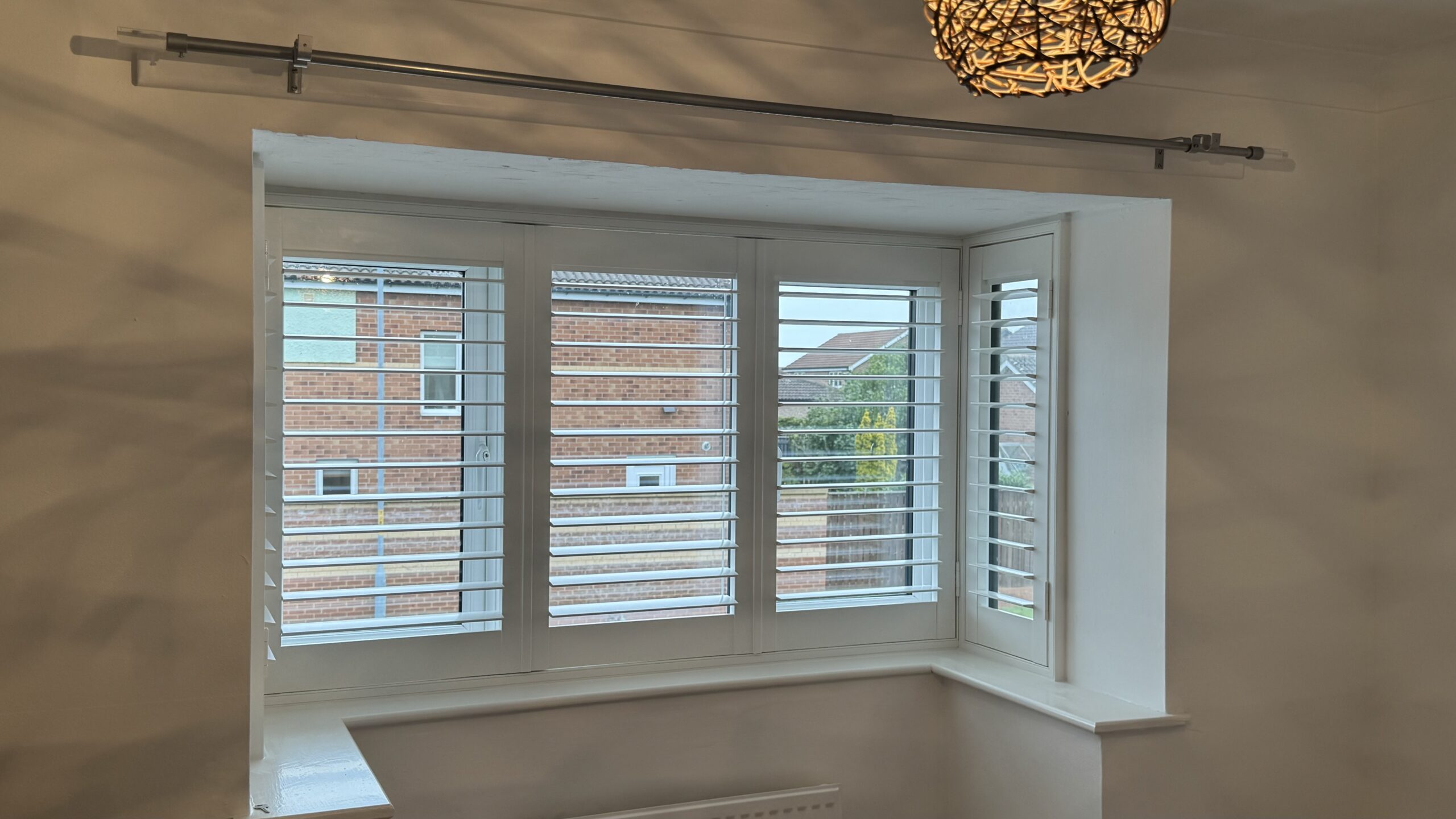 Bedroom Bay Window Shutters